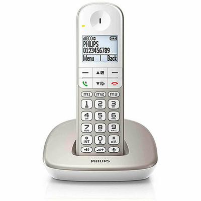 Product Ασύρματο Τηλέφωνο Philips XL4901S/23 1,9" DECT Λευκό base image