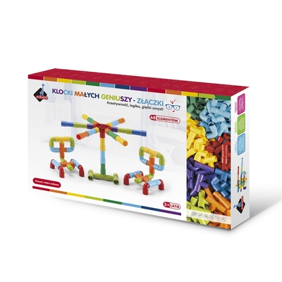 Product Παιχνίδι Κατασκευής Blocks Connectors In Box 68 Elements Askato  base image