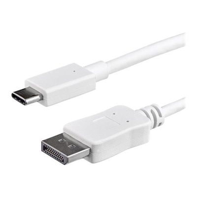 Product Καλώδιο USB StarTech 1m USB C to DisplayPort Kabel- 4K 60Hz - White base image