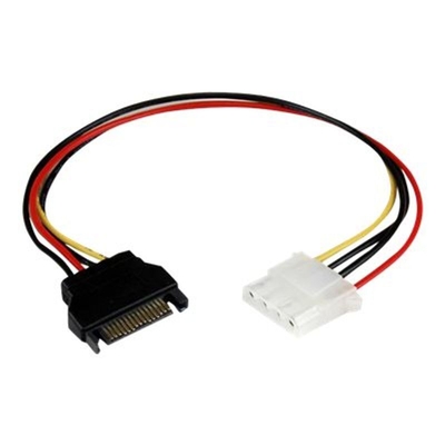 Product Καλώδιο StarTech 30cm SATA to Molex LP4 - Bu/St - Serial ATA to 4pin - power supply - 4-pin to SATA-power plug - 30.48 cm base image