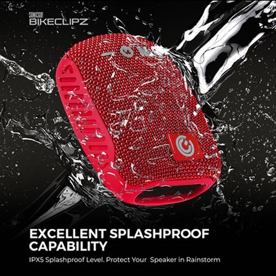 Product Φορητό Ηχείο Bluetooth Sonic Gear BT5.3 SONICGO BIKECLIPZ BRILLIANT RED base image