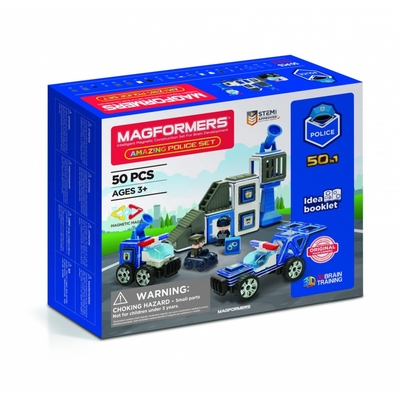 Product Παιχνίδι Κατασκευής Construction Blocks Magformers Magformers Police Set base image