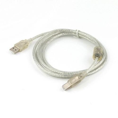 Product Καλώδιο Usb Cablexpert 2.0 A-Plug Σε B-Plug Transparent 4.5m GM-USB-5M-TR base image