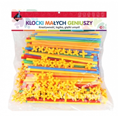 Product Παιχνίδι Κατασκευής Askato Askato Straw Blocks 300 Pcs. base image