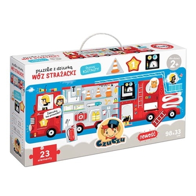 Product Παζλ Czuczu With A Hole Fire Truck 23 Elements base image