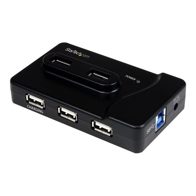 Product USB Hub StarTech 3.0 / 2.0 with 2A Charging Port - 2x USB 3.0 SuperSpeed and 4x USB 2.0 - 6 ports base image