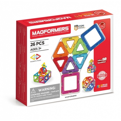 Product Παιχνίδι Κατασκευής Magnetic Blocks Basic 26 Pieces Magformers  base image