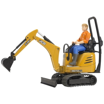 Product Όχημα Εργασίας Bruder Micro Excavator Jcb 8010 Cts With Figure base image