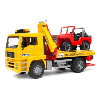Product Όχημα Εργασίας Bruder Tow Truck With Cross Country Vehicle Man Tga base image