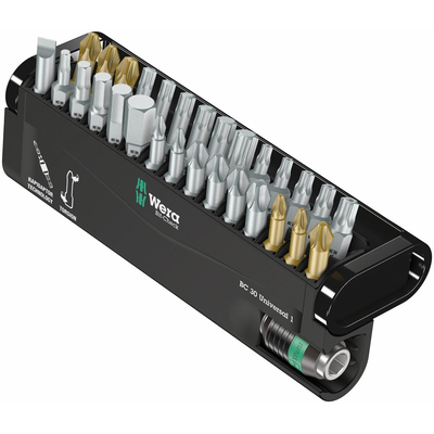 Product Σετ Βιδώματος Wera Bit BC 30 Universal 1 base image