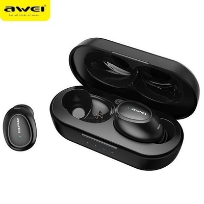 Product Bluetooth Headset Awei 5.0 T16 Tws + Dock Station Black base image