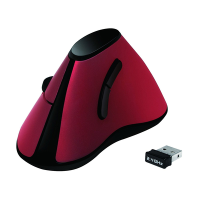 Product Ποντίκι Ασύρματο Logilink ID0159 Vertical 1000dpi Red base image