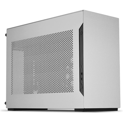 Product Κουτί Η/Υ Lian Li A4 H2O Silver 4.0 Mini ITX PC / SFX, SFX L / Aluminum panels / GPU 3 slots  base image