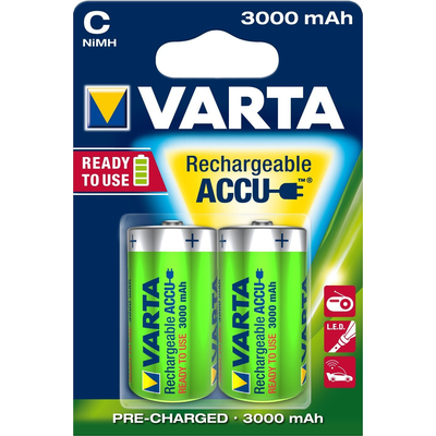 Product Μπαταρία Επαναφορτιζόμενη Varta Direct Energy (Blister) HR14 C 1x2 | 3000mAh base image