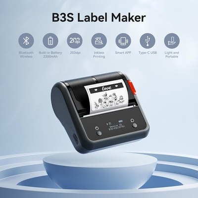 Product Ετικετογράφος Niimbot B3S-P 3-INCH Black base image