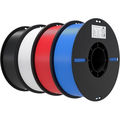 Product 3D Printer Filament Creality EN-PLA Value Pack 4kg - Black & White & Red & Bule - Ender 4kg 1.75 (3301010474) base image