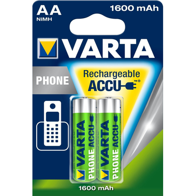 Product Μπαταρία Αλκαλική Varta Phone HR06 AA 2 Τεμάχια 1700mAh base image