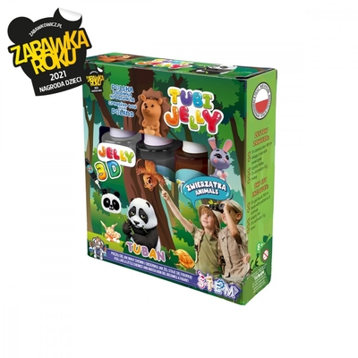 Product Παιδικές Χειροτεχνίες Tuban Tubi Jelly set 3 colors - Animals base image
