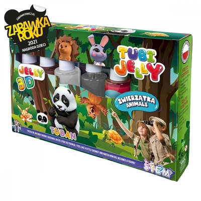 Product Παιδικές Χειροτεχνίες Tuban Tubi Jelly set 6 colors - Animals base image