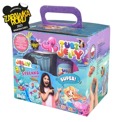 Product Παιδικές Χειροτεχνίες Tuban Tubi Jelly set 6 colors small aquarium base image