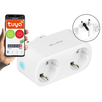 Product Smart Πρίζα Blow schuko WiFi διπλή base image