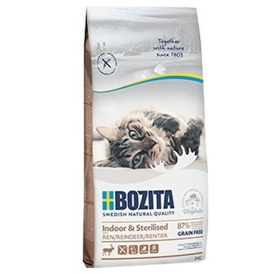Product Γατοτροφή Bozita Indoor&Sterilised Κοτόπουλο Τάρανδος 2 Kg base image