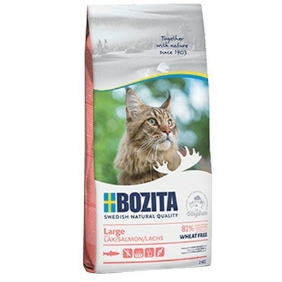 Product Γατοτροφή Bozita Large wheat Κοτόπουλο Salmon Ψάρια 2 Kg base image