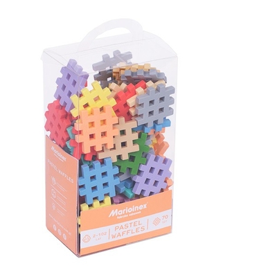 Product Παιχνίδι Κατασκευής Marioinex Waffle Blocks Mini Marioinex Pastel 70 Pcs base image