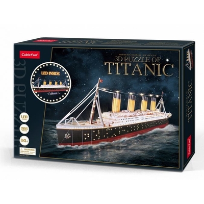 Product Παζλ Cubicfun 3d Titanic Led base image