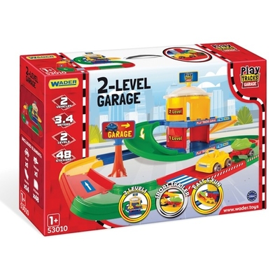 Product Αυτοκινητόδρομος Wader Play Tracks 2-Leve L Garage base image