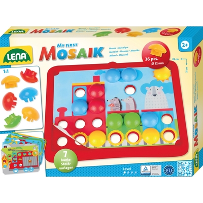 Product Παιδικές Χειροτεχνίες Lena My First Mozaic Traffic base image