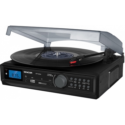 Product Πικάπ Sencor Gramophone STT 212U FM,USB/SD, MP3, B base image