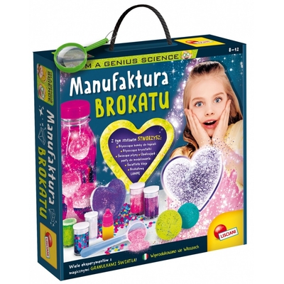 Product Εκπαιδευτικό Παιχνίδι Lisciani Set Im A Genius Glitter Manufactory base image