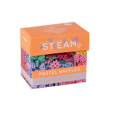 Product Παιχνίδι Κατασκευής Construction Blocks Marioinex Waffle Blocks Mini Pastel 300 Pieces base image