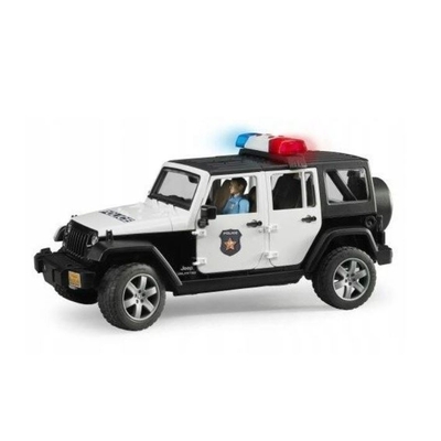 Product Bruder Bruder Jeep Wrangler Rubicon Police With Fig base image