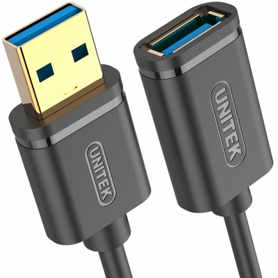 Product Καλώδιο USB Unitek 3.1 gen 1 Extender 3M, AM-AF; Y-C4030GBK base image