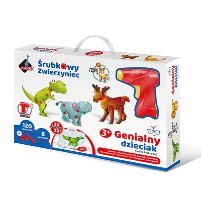 Product Παιχνίδι Κατασκευής Screw Zoo Askato  base image