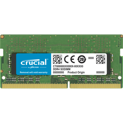 Product Μνήμη RAM Φορητού DDR4 32GB Crucial 3200 SODIMM CL22 base image