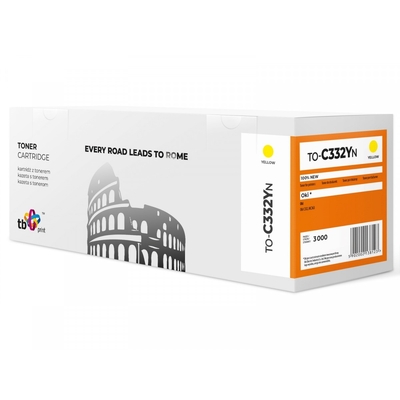 Product Toner Συμβατό Tb Print Για Oki C332 To-C332yn Yellow base image