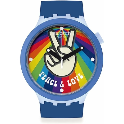 Product Ρολόι Ανδρικό Swatch PEACE HAND LOVE (? 47 mm) base image