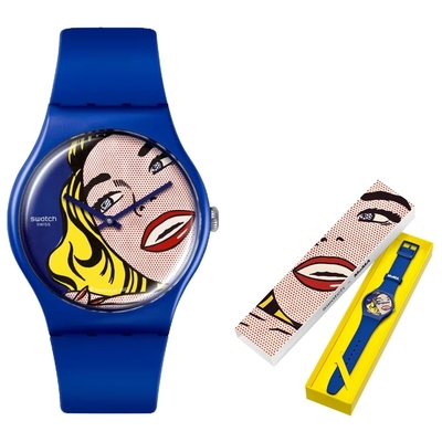 Product Ρολόι Γυναικείο Swatch GIRL BY ROY LICHTENSTEIN, THE WATCH - ART JOURNEY 2023 EDITION base image
