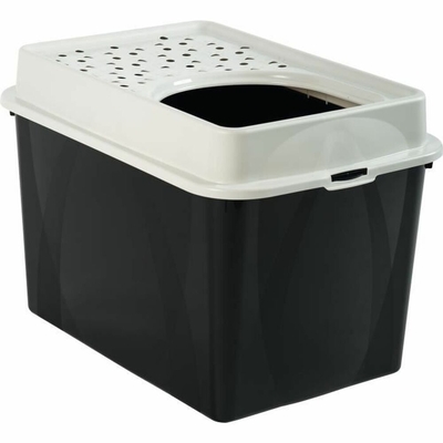 Product Κουτί απορριμμάτων γάτας Rotho My Pet BERTY Λευκό/Μαύρο base image