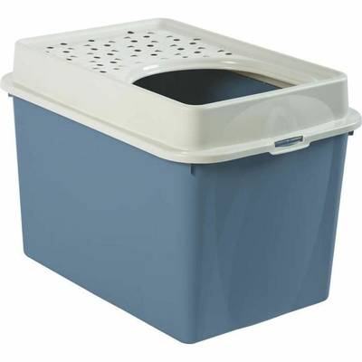 Product Τουαλέτα Γάτας Rotho My Pet BERTY 57 x 40 x 33 cm Μπλε/Λευκό base image