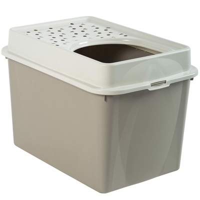 Product Κουτί απορριμμάτων γάτας Rotho BERTY 57 x 40 x 33 cm Μπεζ Πλαστική ύλη base image