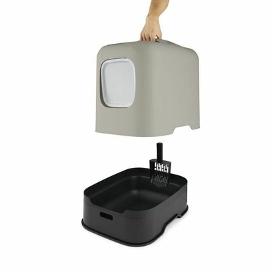 Product Κουτί απορριμμάτων γάτας Rotho My Pet CAPUCCINO Πλαστική ύλη base image
