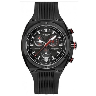 Product Ρολόι Ανδρικό Certina DS EAGLE CHRONOGRAPH GMT AUTOMATIC (46 mm)(Black) base image