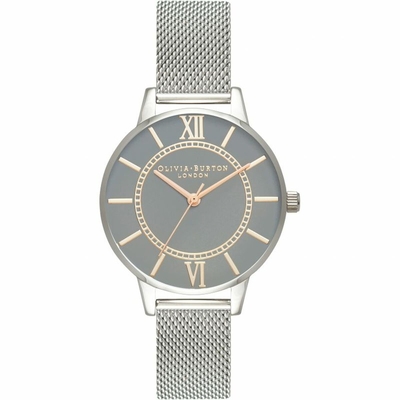 Product Ρολόι Γυναικείο Olivia Burton OB16WD86 (34 mm)(Grey) base image