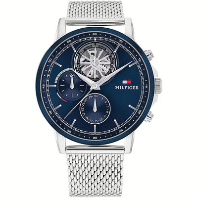 Product Ανδρικό Ρολόι Tommy Hilfiger STEWART Ασημί (? 44 mm) base image