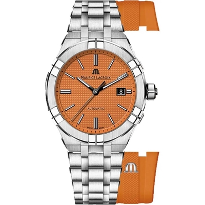 Product Ρολόι Γυναικείο Maurice Lacroix AI6008-SS00F-530-E(Orange) base image