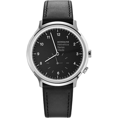 Product Ρολόι Ανδρικό Mondaine HELVETICA No. 1 REGULAR (43 mm)(Black) base image
